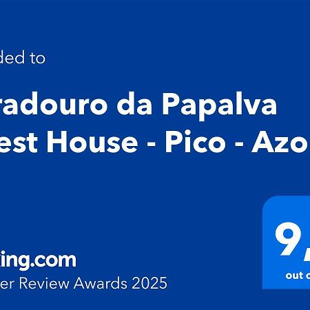 Miradouro da Papalva Guest House Inn Sao Joao  Extérieur photo